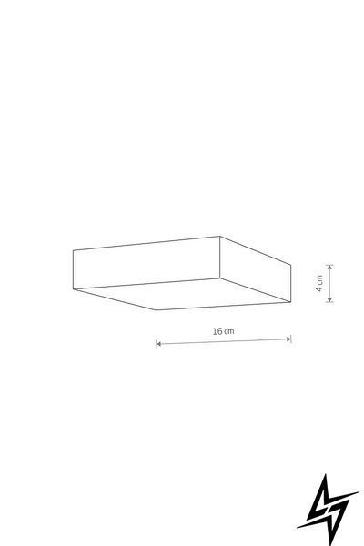 Стельовий світильник Nowodvorski Lid Square 10421 білий 25 Вт 3000 K 10421 фото