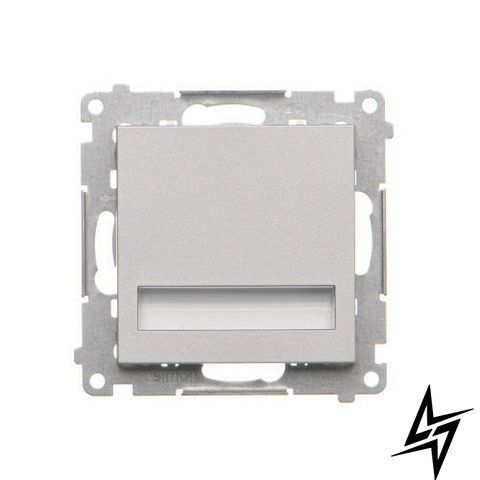 Встраиваемый LED-ориентир Simon TOS3K.01/143 55, алюминий матовый, 230 В фото