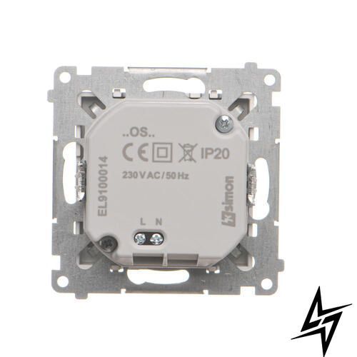Встраиваемый LED-ориентир Simon TOS3K.01/143 55, алюминий матовый, 230 В TOS3K.01/143 фото