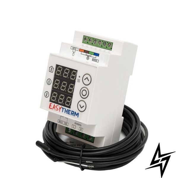 Контролер для системи сніготанення ET-110, Easytherm, DIN-рейка, 16 А фото