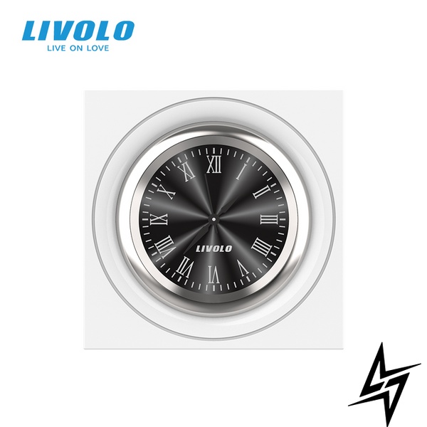 Механизм часы Livolo белый (VL-FCCL-2WP) фото