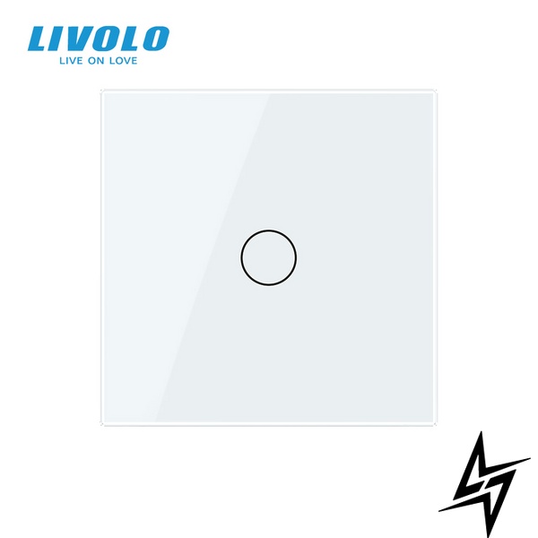 Умный сенсорный проходной диммер Livolo белый ZigBee (VL-C7FC1SD1Z-2GWP) фото