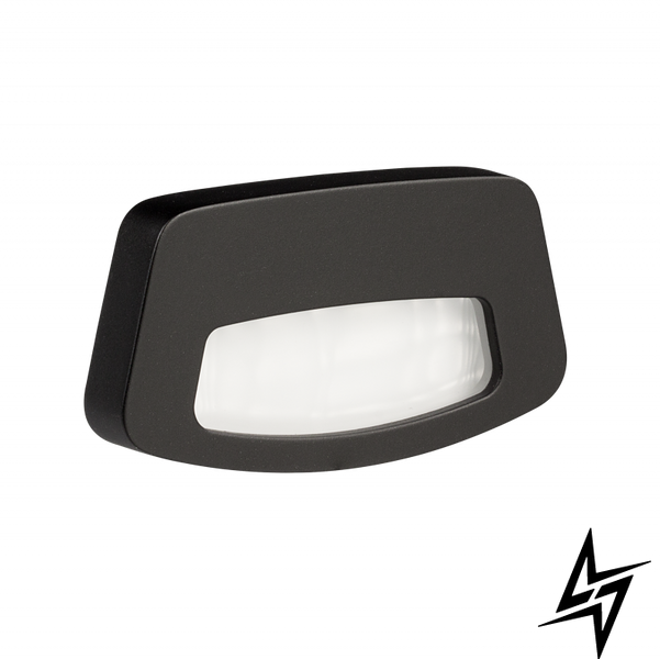 Настінний світильник Ledix Tera 03-111-61 накладний Чорний 5900K 14V LED LED10311161 фото наживо, фото в дизайні інтер'єру