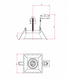 Стельовий світильник Astro 5738 Minima Square Fixed (1249007)  фото в дизайні інтер'єру, фото наживо 2/3