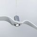 Декоративні підвісні світильники у формі птаха-чайки LE26071 LED 2W 4000K 8x39см Білий DE 11 фото в дизайні інтер'єру, фото наживо 6/10