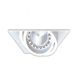 Точковий врізний світильник Zuma Line Oneon Dl 50 1 94361-WH 18629 фото в дизайні інтер'єру, фото наживо 1/3