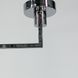 Регулирующий подвесной светильник в хромовом корпусе с черной обводкой LE39561 Хром/Белый 1xE27 YG 88/1 CH+BK фото в дизайне интерьера, фото в живую 4/7