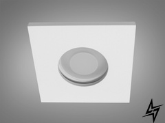 Влагозащищенный точечный светильник Alumo D23-31515 Белый QXL-1771-S-WH фото в живую, фото в дизайне интерьера