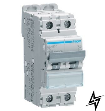 Автоматический выключатель Hager NCN250 2P 50A C 10kA фото