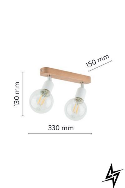 Спот TK Lighting Simply 4747 коричневый 2&times;E27 4747 фото