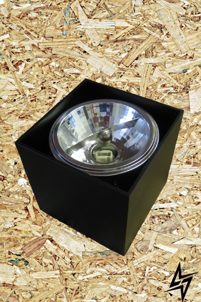 Точковий накладний світильник Zuma Line Box 90432 78376 фото наживо, фото в дизайні інтер'єру