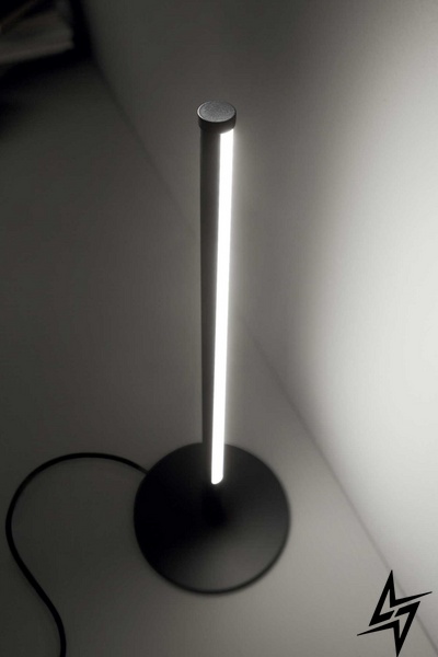 Декоративная настольная лампа Ideal Lux Yoko Tl Nero 258911 ЛЕД 46624 фото в живую, фото в дизайне интерьера