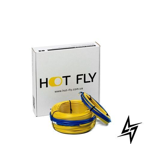 Нагревательный кабель двухжильный HOT FLY HFC 11.0, 11 м. пог., 198 Вт, 18 Вт/м фото