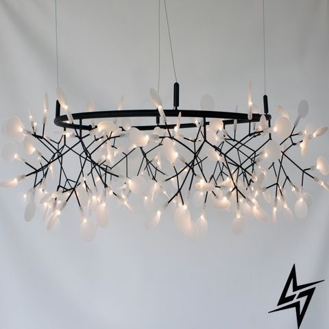 Люстра Friendlylight Petals FL5085 чорна 45 Вт 3000 K FL5085 фото