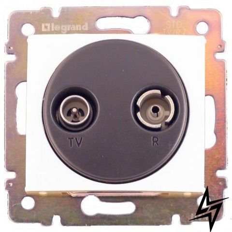 TV-розетка Legrand 774434 Valena Classic, біла фото