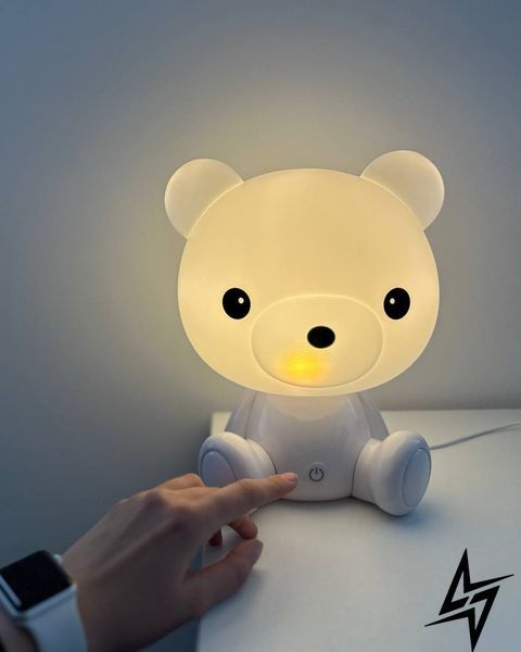 Настільна лампа Goldlux Polux Panda Mis 308221 біла 2,5 Вт 3000 K 308221 фото