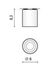 Точечный накладной светильник Azzardo Mini Bross AZ1711 23712 фото в дизайне интерьера, фото в живую 3/6