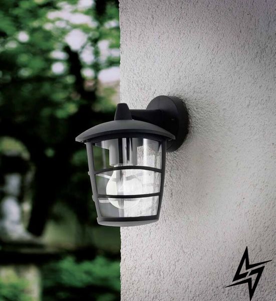 Уличный подвесной светильник Eglo Aloria 93406 78949 фото в живую, фото в дизайне экстерьера