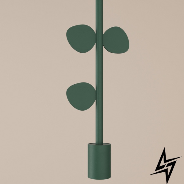 Подвесной светильник Ecualipt Moss green (RAL 6005) Зеленый LED 1700Lm 3000K  фото в живую, фото в дизайне интерьера