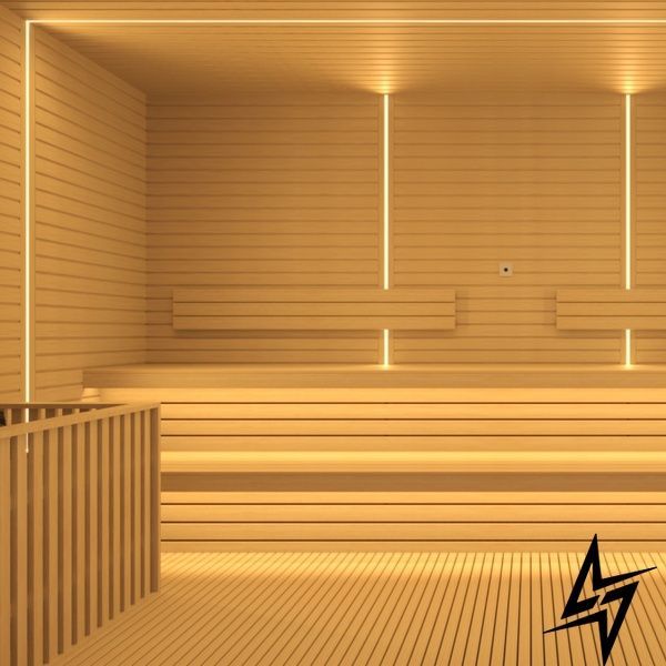 Термостійкий гнучкий неон COLORS Sauna 24V IP67 5W 100Lm 2700K 5м ANS0612-SW фото