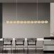 LED люстра 120&times;7 см латунная 26-11673 - изображение 6