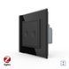 Розумний сенсорний ZigBee вимикач для ролет Sense Livolo чорний (VL-C7FC2WZ-2BP) - зображення 1