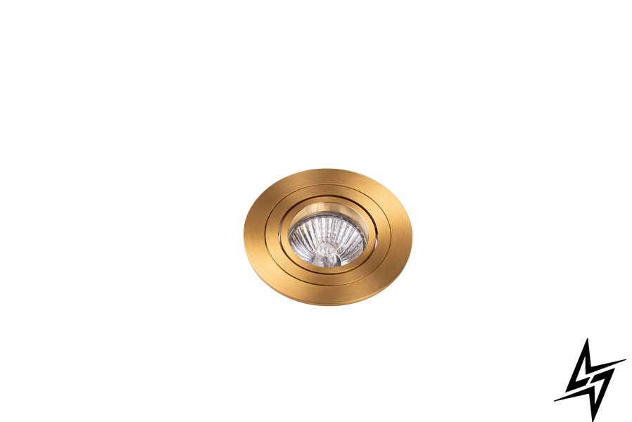 Врезной точечный светильник Azzardo AZ5424 Caro Round  фото в живую, фото в дизайне интерьера