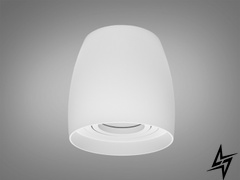 Накладний точковий світильник D23-31466 Білий QXL-1729-WH фото наживо, фото в дизайні інтер'єру