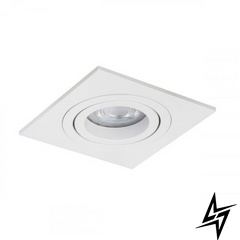 Врезной точечный светильник ZARlight 03356W DL-5601-GU10 White  фото в живую, фото в дизайне интерьера