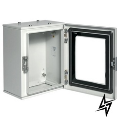Металевий бокс FL152A Orion Plus IP65 прозорі двері 300x250x160мм Hager фото