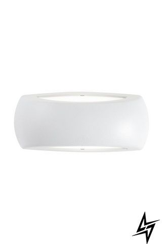 Настенный уличный светильник Ideal Lux Francy 123745 белый E27 IP66 фото