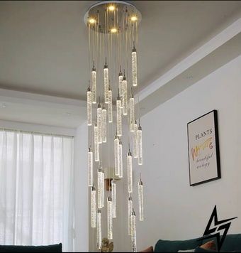 Тросовая люстра Tube Led Long Lamp 23-15830 фото