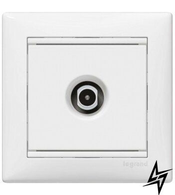 TV-розетка Legrand 774430 Valena Classic, белая, IP20 фото