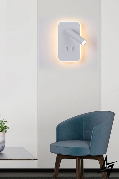 Настінне бра Laguna Lighting 28471-08 біле 2,5 Вт 4000 K 28471-08 фото
