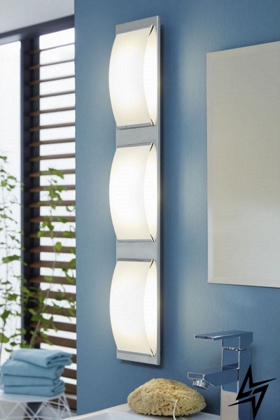 Потолочный светильник для ванной Eglo Wasao 1 94883 ЛЕД 88608 фото в живую, фото в дизайне интерьера