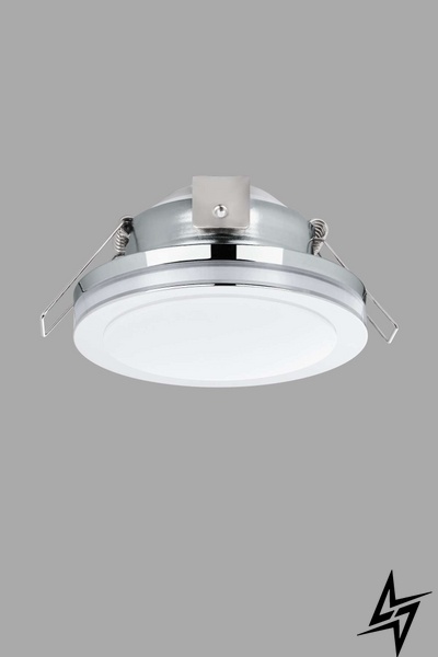 Точковий світильник для ванної Eglo Pineda 1 95962 LED 90101 фото наживо, фото в дизайні інтер'єру