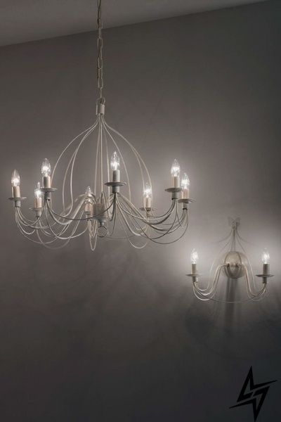 Настенное бра Ideal Lux Corte 28460 белое 2&times;E14 фото