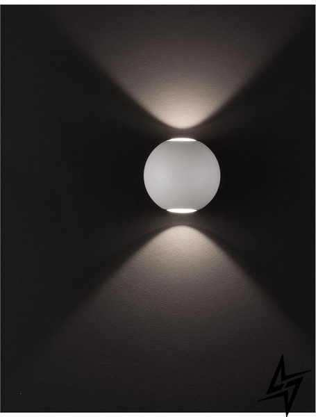Вуличний настінний світильник Nova luce Como 726217 LED  фото наживо, фото в дизайні екстер'єру