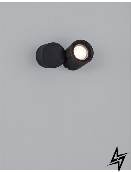 Вуличний настінний світильник Nova luce Focus 9207912  фото наживо, фото в дизайні інтер'єру