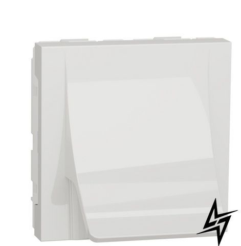Кабельний вивід Schneider Electric NU386218 Unica New, білий, глянцевий, IP20 фото