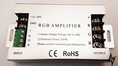 RGB підсилювач 30А A-30A-m фото