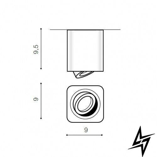 Точковий світильник для ванної Azzardo Brant AZ2878 24069 фото наживо, фото в дизайні інтер'єру
