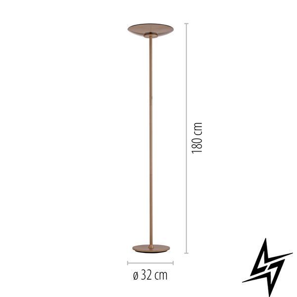 Paul Neuhaus Pure Moon 594-97 Торшер LED 18W 2140Lm 2700K Коричневий фото