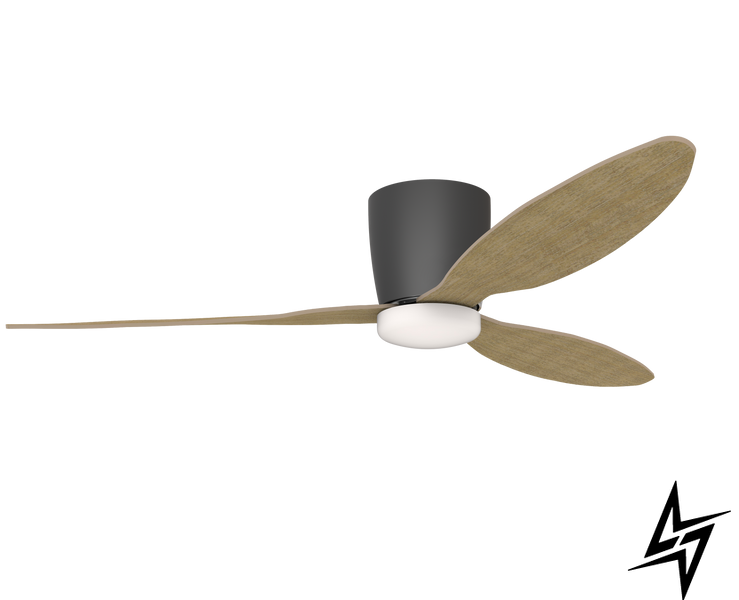 Світильник-вентилятор Veneti CCT LED AZ4450 Azzardo  фото наживо, фото в дизайні інтер'єру