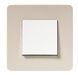 1-постова рамка Schneider Electric NU280224 Unica Studio Color, шампань, матова, пластик NU280224 - зображення 7