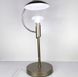 Настольная декоративная лампа с хрустальной лампочкой LE26173 18x47см Золото 5005 фото в дизайне интерьера, фото в живую 5/8