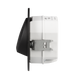 Настенный светильник Ledix Rubi с рамкой 09-221-61 врезной Черный 5900K ЛЕД LED10922161 фото в дизайне интерьера, фото в живую 4/5