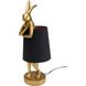 Настільний світильник Animal Rabbit Gold/Black 50cm S23-38569 17x50x20 см 55796 фото в дизайні інтер'єру, фото наживо 4/6