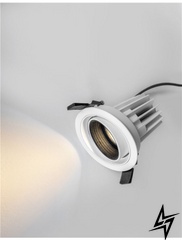 Врізний точковий світильник Nova luce Mea 7770441 LED  фото наживо, фото в дизайні інтер'єру