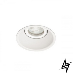 Врезной точечный светильник ZARlight DL-6600 GU5,3 WHITE 03373W  фото в живую, фото в дизайне интерьера